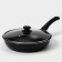 Pan “Classic Atlas”, D = 24 cm, plastic handle, glass cover, anti -stick coating, black color