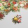 Stickers for creativity PLC PVC "Flowers for a gift" set 60 pcs 10x14 cm