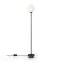Taleser Maytoni Mod013FL-01B, 1HE27, 60W, 25x25x155 cm, black color