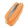 Bag women, genuine leather, orange 20x7x14 cm