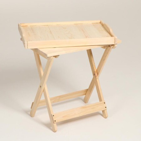 Serving breakfast table with a removable tray-1