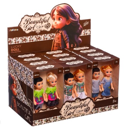 Set of dolls-lachers "Best Friends", mix-15
