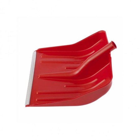 Bucket shovels are plastic, 420 × 425 mm, with a bar, red, Sibrtekh