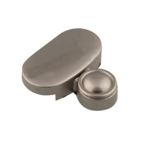 Set of mirror holders Marlok "2005", Nickel color