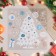 Stickers on the windows "New Year" Christmas tree, toys, 38x30 cm
