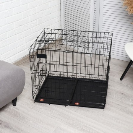 Dogs for dogs 70 x 50 x 60 cm, black-3
