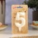 Candle in the Cake "Fine", number "5", pearl, 6.5 cm
