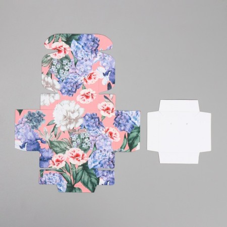 Box for jewelry, packaging, “flowers”, 7.5 x 7.5 x 3 cm-6