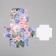 Box for jewelry, packaging, “flowers”, 7.5 x 7.5 x 3 cm