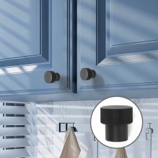 Handle button Cappio PK328, D = 23 mm, black color