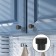 Handle button Cappio PK328, D = 23 mm, black color