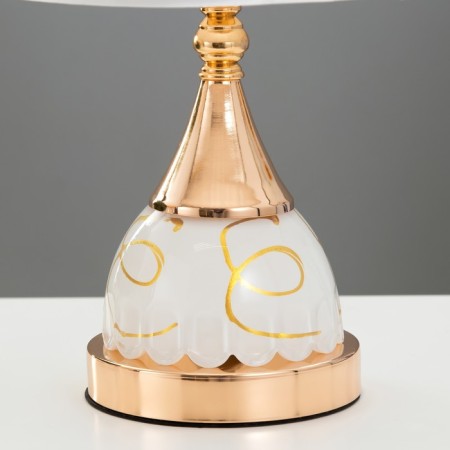 Highlight lamp with backlight 58087/1 1x40W E27 gold 20x20x36 cm Risalux-4