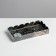 Box for confectionery with PVC lid "Snowflake", 10.5 x 21 x 3 cm, new year