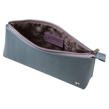 Cosmetic bag with lightning, blue color-1