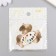 Decor for creativity Metal "Palette" gold, enamel 2.3x2.8 cm