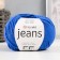 Yarn "Jeans" 55% cotton, 45% acrylic 160m/50g (47 cornflower)
