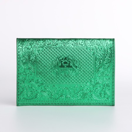 Cover for passport, green color-1