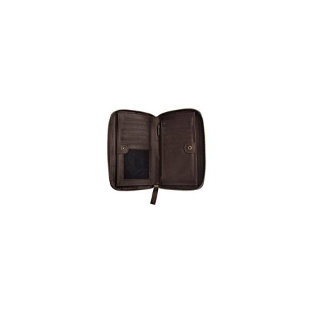 Male purse-clatch, brown color-1