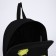 School textile “frogs”, 38x14x27 cm, black color