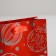 Metallized vertical "Bright holiday", S 12 x 15 x 5.5 cm, New Year
