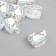 Busina for creativity Plastic "White Whale with Fontanchik" 0.8x2.7x2 cm