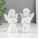 Souvenir Polystone "Angel-Dity on the Kneules" MIX 5.2x7x11 cm
