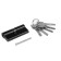 Cylinder mechanism, 70 mm, performance. Key, 5 keys, black color