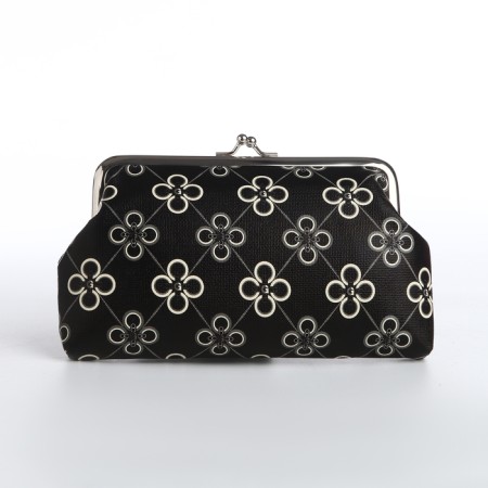 Cosmetic bag on the farmar, black color-1