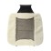 Nabbage on the seat Matech Alaska Line, fur, 48 x 52 cm, white, gray