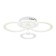 LED ceiling LED with Ambrella Light, Original, FA4061, 4XLED, 51 W, 4335LUM, 3000-6400K, white color, white