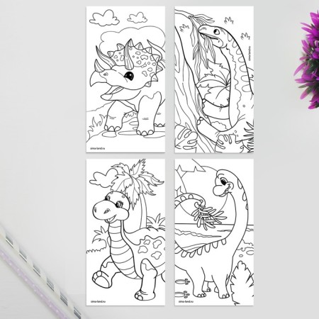 Dinosaurian drawing set, 35 items-3