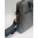 Document bag (oxford) gray with gray sling