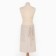 Apron Ethel ECO, Milk color, 60x64 +/- 6 cm, 70% HL, 30% linen, 190 g/m2