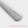 A tablespoon of stainless steel of a “tower” share, length 20.5 cm, thickness 2 mm