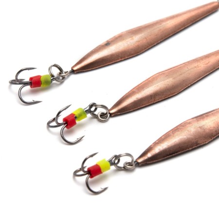 Vertical "Yaman" torpedo with a tee, size 50 mm, 5 g, color copper-1