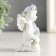 Polystone souvenir "Snowthrough angel with lavender, in a wreath of lavender" mix 7.2x4.8x4 cm