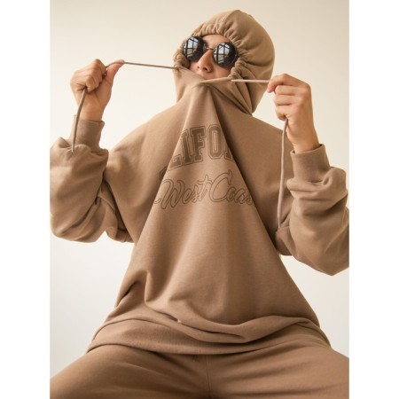Children's Pulover, height 110 cm, coffee color-6