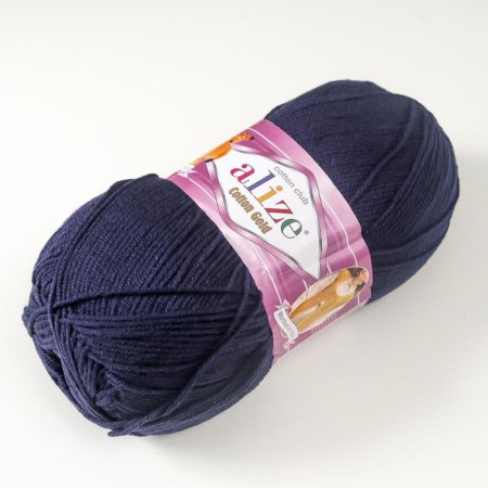Yarn "Cotton Gold" 55% cotton, 45% acrylic, 330m/100g (58)-1