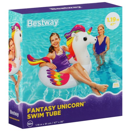 Circle for swimming Fantasy Unicorn, 119 x 91 cm, 36159 Bestway-6
