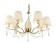 Madeline chandelier, 7x40W E14, brass color