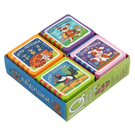 Eva mini-book. Ladushki. Set 4 books. Kulikova E. N.