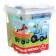 Set of colored crayons Blue Tractor, 12 pieces, 10 colors