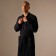 Wafel dressing gown men SL Home: BOHO "Dark Mare", size XL, 100% cotton, 280 g/m2