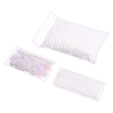 Set for experiments "New Year's ball", snowman, diameter 7 cm-3