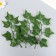 Decor for creativity "ivy green" set 3 pcs 19.5 cm