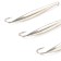 Vertical spin "Yaman" arrow, size 40 mm, 2.7 g, color nickel