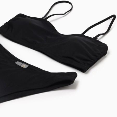 Swimsuit female adhesive minku color black, size 48-1