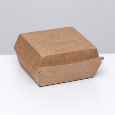 Упаковка для бургеров, 10 х 10 х 6 см