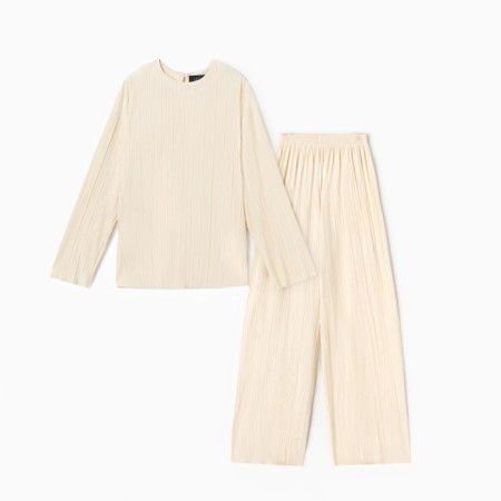 Women's costume (blouse and trousers) Mist Classic Collection, p. 44-46, beige-6