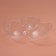 Menzhitsa plastic disposable "bunch", transparent, 15 pcs/units.